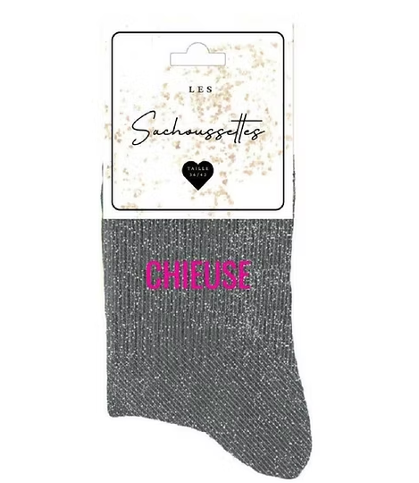 Chaussettes à Motif Chieuse