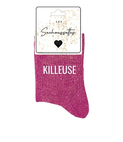 Chaussettes à motif Beauté Killeuse